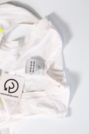 Γυναίκειο αθλητικό τοπ Adidas, Μέγεθος S, Χρώμα Λευκό, Τιμή 11,57 €