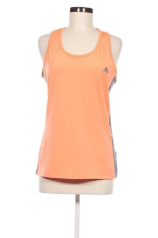 Γυναίκειο αθλητικό τοπ Adidas, Μέγεθος L, Χρώμα Πορτοκαλί, Τιμή 21,03 €