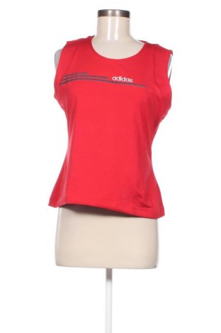 Damen Sporttop Adidas, Größe XL, Farbe Rot, Preis 11,83 €