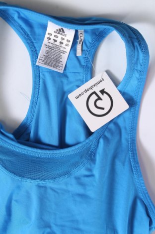 Damen Sporttop Adidas, Größe M, Farbe Blau, Preis € 11,83