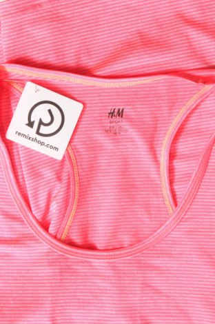 Damen Sporttop H&M Sport, Größe L, Farbe Rosa, Preis 3,65 €