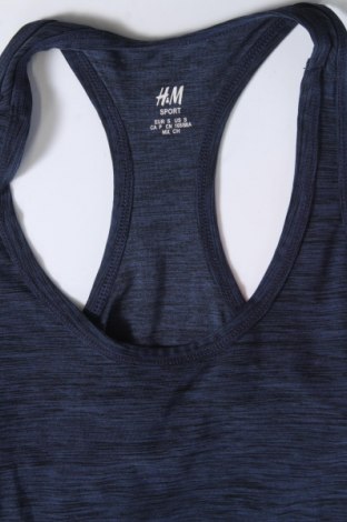 Dámsky športový top  H&M Sport, Veľkosť S, Farba Modrá, Cena  8,51 €