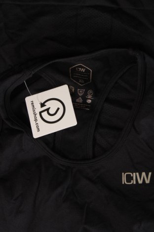 Γυναίκειο αθλητικό τοπ ICIW, Μέγεθος XS, Χρώμα Μαύρο, Τιμή 5,53 €
