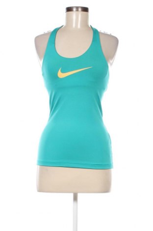 Γυναίκειο αθλητικό τοπ Nike, Μέγεθος XS, Χρώμα Πράσινο, Τιμή 18,93 €
