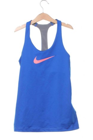 Γυναίκειο αθλητικό τοπ Nike, Μέγεθος XS, Χρώμα Μπλέ, Τιμή 18,93 €