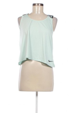 Γυναίκειο αθλητικό τοπ Nike, Μέγεθος L, Χρώμα Πράσινο, Τιμή 10,43 €