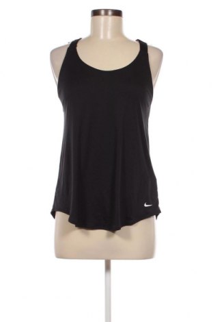 Damen Sporttop Nike, Größe M, Farbe Schwarz, Preis 23,66 €