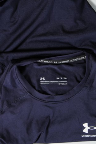 Γυναίκειο αθλητικό τοπ Under Armour, Μέγεθος S, Χρώμα Μπλέ, Τιμή 21,03 €