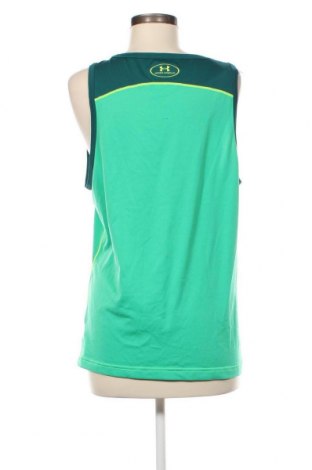 Γυναίκειο αθλητικό τοπ Under Armour, Μέγεθος M, Χρώμα Πράσινο, Τιμή 10,52 €