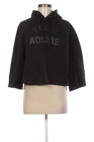 Γυναικείο φούτερ Adidas, Μέγεθος S, Χρώμα Μαύρο, Τιμή 17,00 €