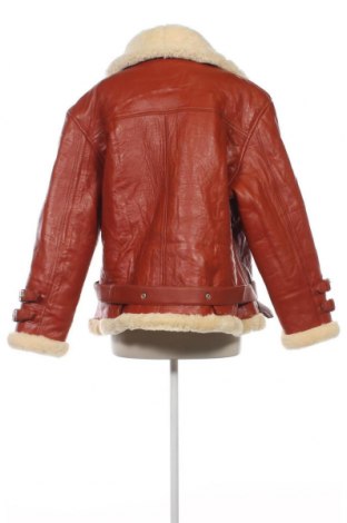 Damen Lederjacke, Größe XL, Farbe Orange, Preis 74,46 €