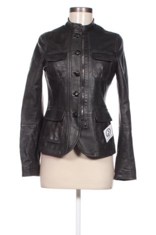 Damen Lederjacke, Größe S, Farbe Schwarz, Preis € 37,23