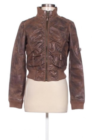Damen Lederjacke, Größe L, Farbe Braun, Preis 48,40 €