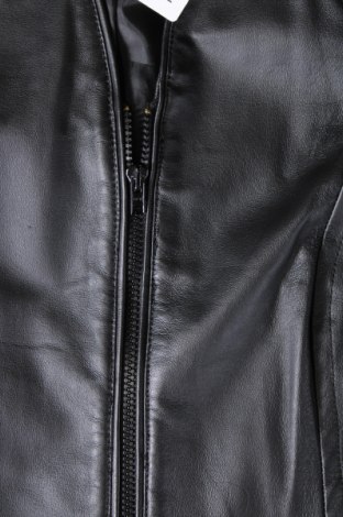 Дамско кожено яке, Размер XL, Цвят Черен, Цена 101,65 лв.