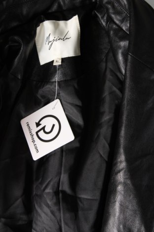 Damen Lederjacke, Größe S, Farbe Schwarz, Preis 15,35 €
