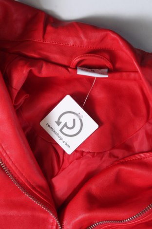 Damen Lederjacke, Größe M, Farbe Rot, Preis € 22,17