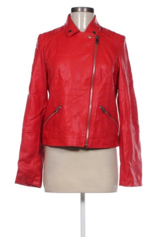 Dámska kožená bunda , Veľkosť M, Farba Červená, Cena  18,06 €