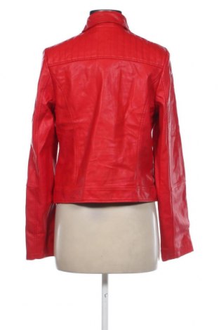 Damen Lederjacke, Größe M, Farbe Rot, Preis € 22,17