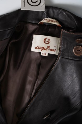 Dámska kožená bunda , Veľkosť 3XL, Farba Hnedá, Cena  54,60 €