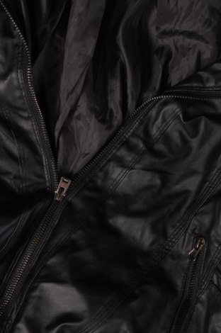 Γυναικείο δερμάτινο μπουφάν, Μέγεθος L, Χρώμα Μαύρο, Τιμή 19,70 €