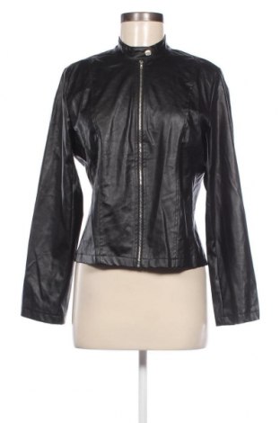 Damen Lederjacke, Größe M, Farbe Schwarz, Preis € 17,49