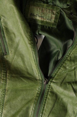 Damen Lederjacke, Größe XXL, Farbe Grün, Preis 30,69 €