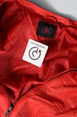 Damen Lederjacke, Größe XL, Farbe Rot, Preis € 22,17