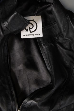 Damen Lederjacke, Größe M, Farbe Schwarz, Preis 31,20 €
