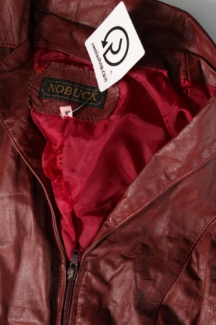 Дамско кожено яке, Размер XS, Цвят Червен, Цена 101,65 лв.