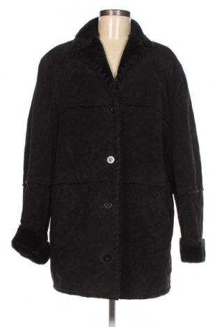 Γυναικείο δερμάτινο μπουφάν, Μέγεθος XL, Χρώμα Μαύρο, Τιμή 56,26 €