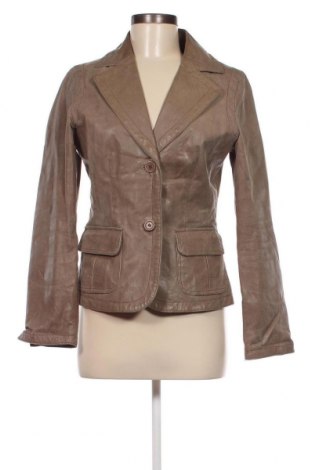 Dámska kožená bunda , Veľkosť M, Farba Béžová, Cena  39,44 €