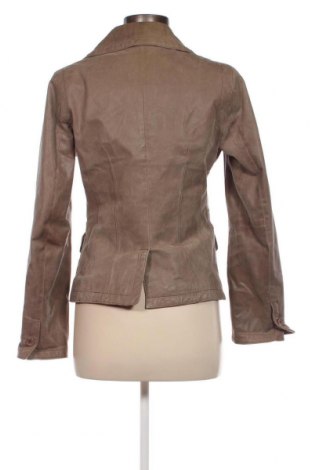 Damen Lederjacke, Größe M, Farbe Beige, Preis 48,40 €