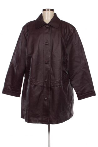 Dámska kožená bunda , Veľkosť 3XL, Farba Červená, Cena  54,60 €