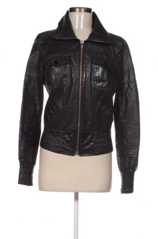 Damen Lederjacke, Größe M, Farbe Schwarz, Preis 52,12 €