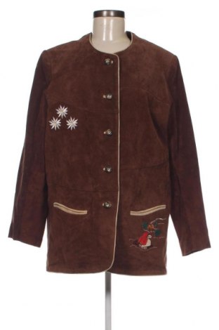 Dámska kožená bunda , Veľkosť M, Farba Hnedá, Cena  39,44 €
