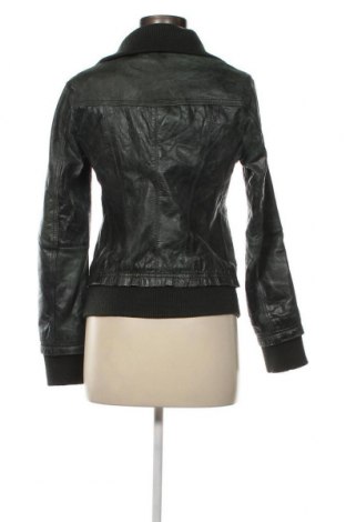 Damen Lederjacke, Größe S, Farbe Grün, Preis 33,51 €