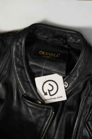 Dámska kožená bunda , Veľkosť S, Farba Čierna, Cena  16,25 €