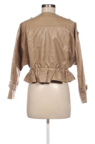 Dámska kožená bunda , Veľkosť S, Farba Béžová, Cena  16,34 €