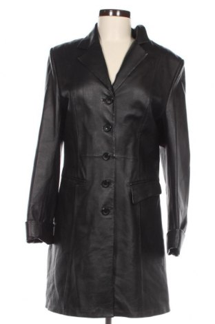 Γυναικείο δερμάτινο μπουφάν, Μέγεθος M, Χρώμα Μαύρο, Τιμή 39,71 €
