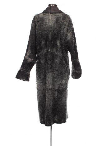 Palton din piele pentru damă, Mărime L, Culoare Gri, Preț 320,23 Lei