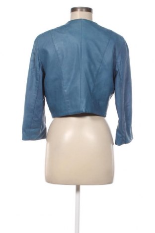 Damen Lederjacke, Größe M, Farbe Blau, Preis 41,06 €