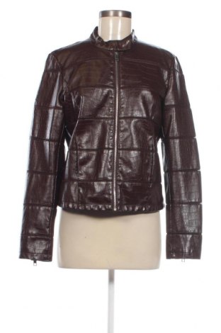 Dámska kožená bunda , Veľkosť XL, Farba Hnedá, Cena  16,25 €
