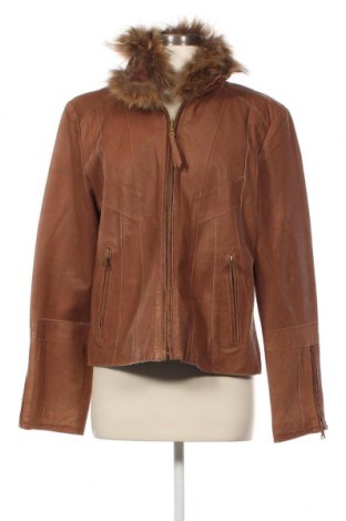 Dámska kožená bunda  A.N.A., Veľkosť L, Farba Hnedá, Cena  42,47 €