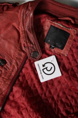 Dámska kožená bunda  Amisu, Veľkosť S, Farba Červená, Cena  12,50 €
