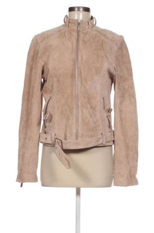 Dámska kožená bunda  Amisu, Veľkosť M, Farba Béžová, Cena  45,50 €