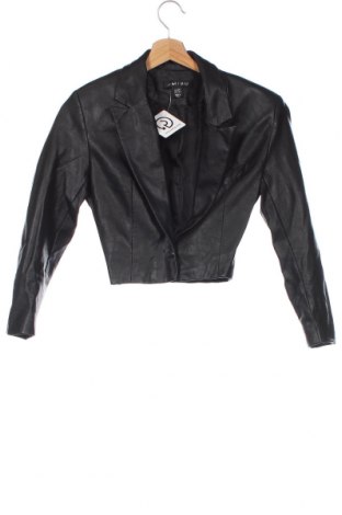 Dámská kožená bunda  Amisu, Velikost XS, Barva Černá, Cena  620,00 Kč