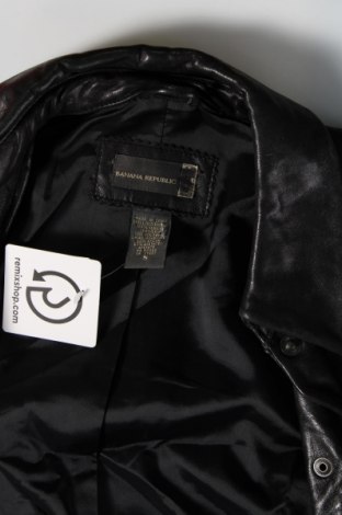 Dámska kožená bunda  Banana Republic, Veľkosť S, Farba Čierna, Cena  70,48 €