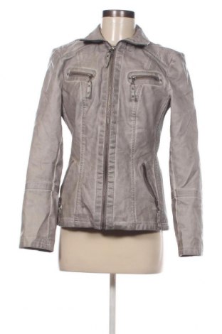 Damen Lederjacke Bexleys, Größe M, Farbe Grau, Preis 31,31 €