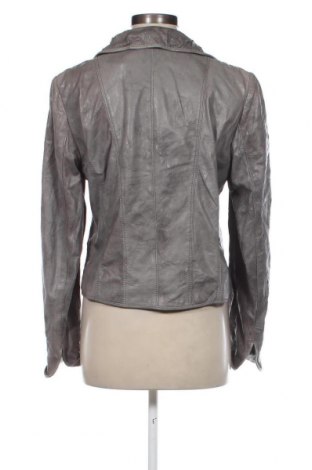 Damen Lederjacke Biba, Größe M, Farbe Grau, Preis € 48,40