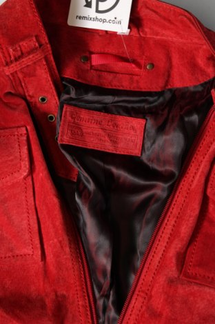Dámská kožená bunda  C&A, Velikost M, Barva Červená, Cena  1 024,00 Kč